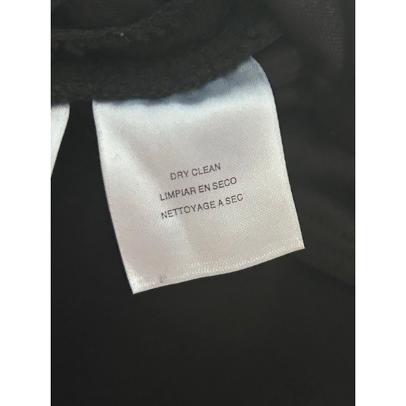 Evan-Picone Black Halter Midi Dress Ruched Waist V-Neck Size 12 - Picture 11 of 14